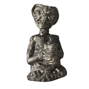 Vtg 1982 E.T. Movie Pewter Figure Extra-Terrestrial Mini Holding Can Apprx: 3”T